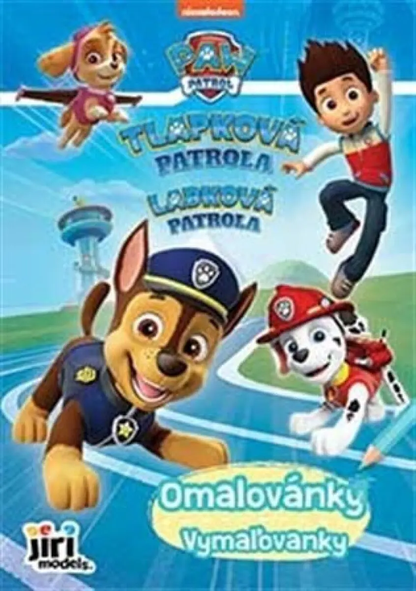 Tlapková patrola - Omalovánky A5+ - kolektiv autorů