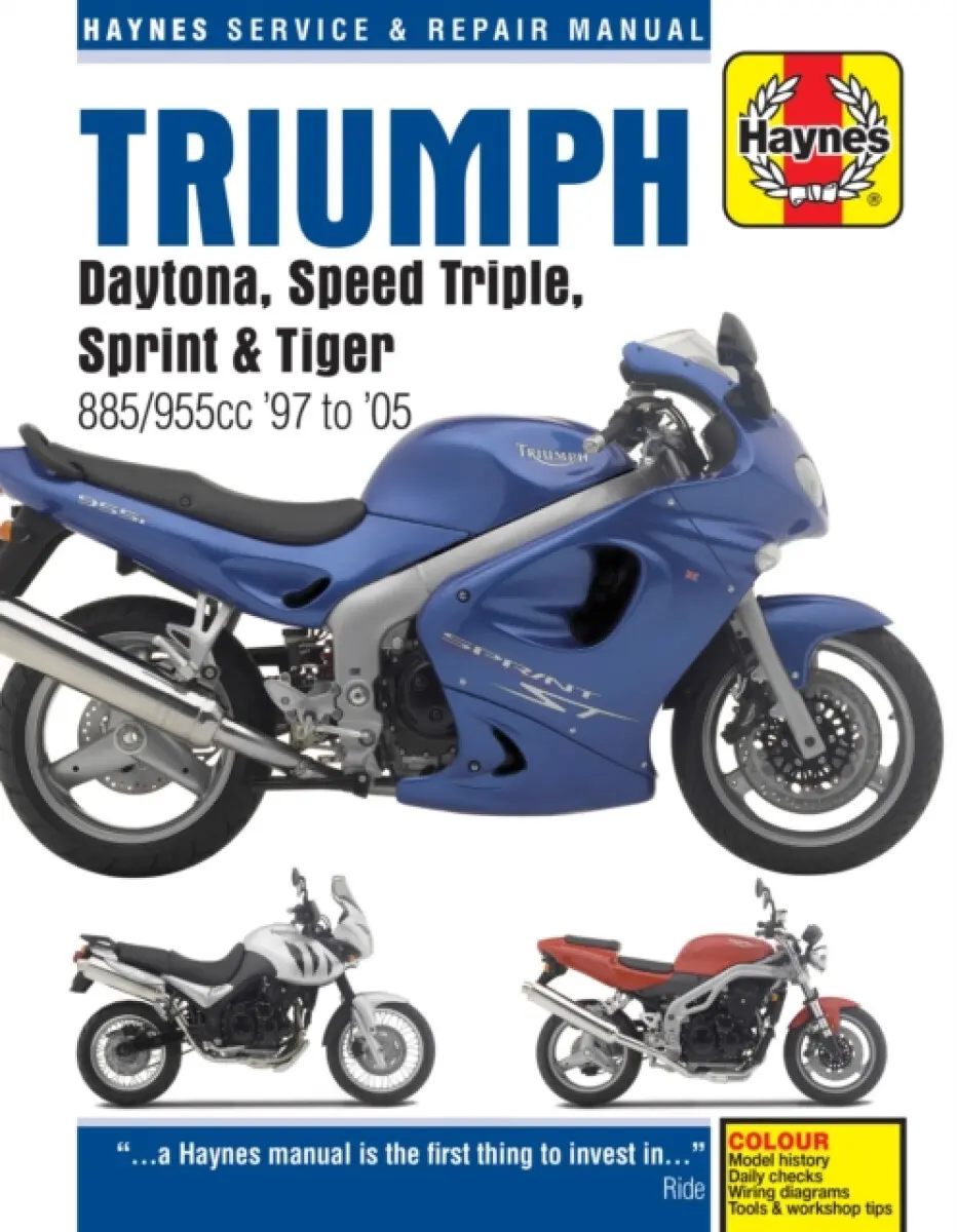 Triumph Daytona, Speed Triple, Sprint & Tiger 885/955cc (97 - 05) - Haynes Publishing