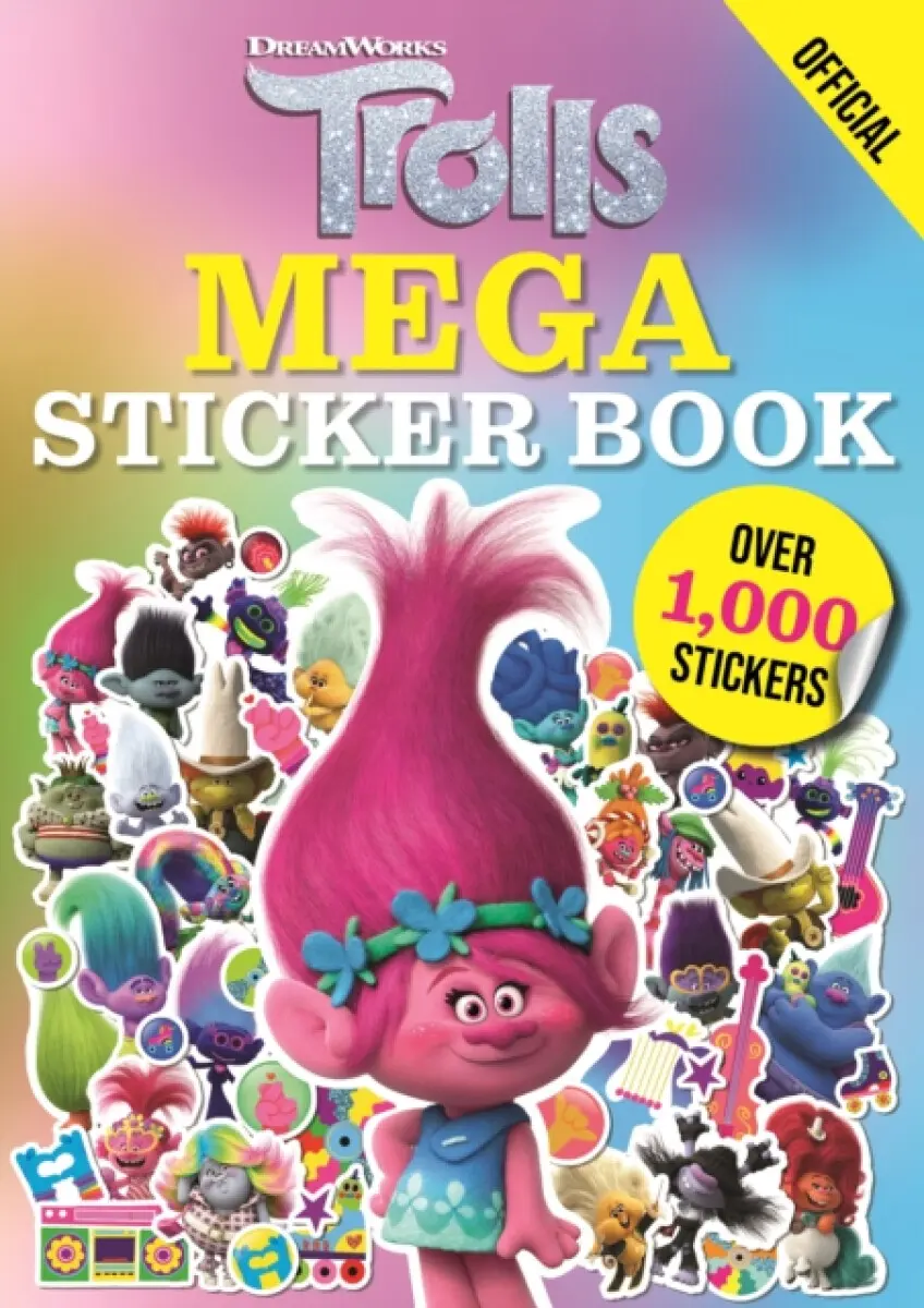 Trolls: Mega Sticker Book - Official Trolls