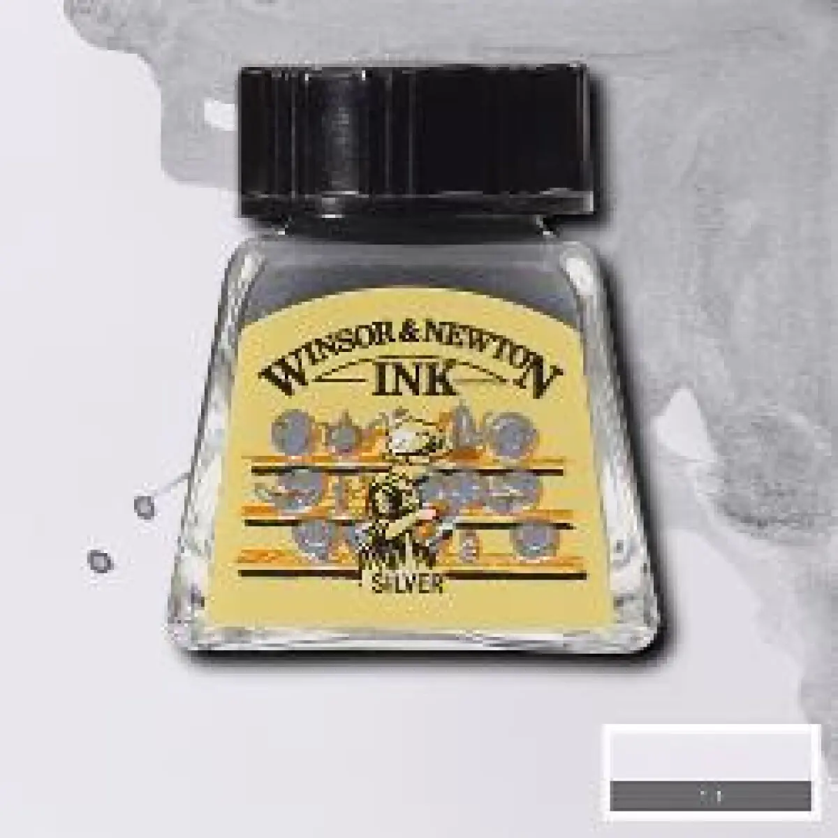 WINSOR & NEWTON Kreslící inkoust stříbrný 14ml Winsor & Newton