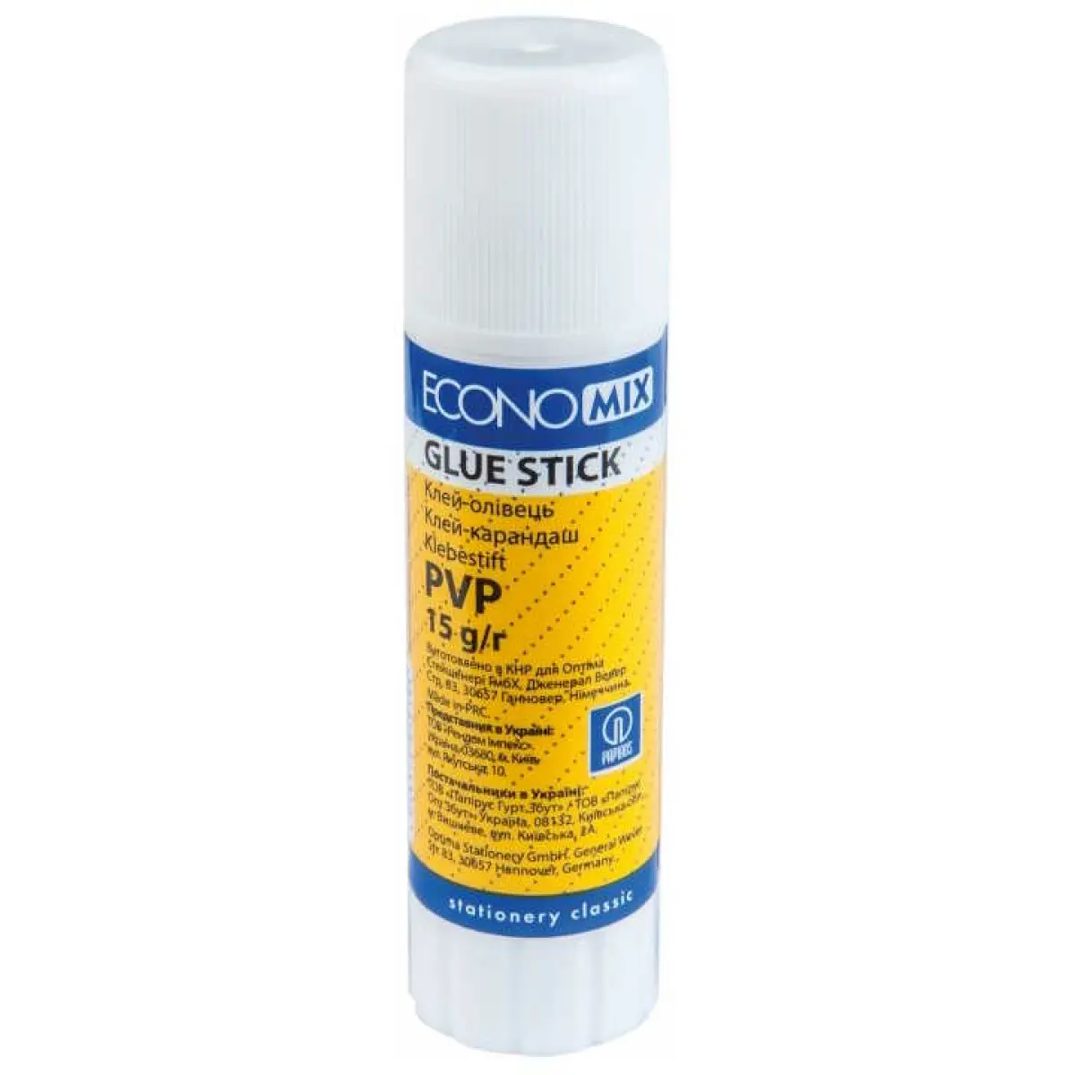 Tyčinkové lepidlo Economix 15g PVP