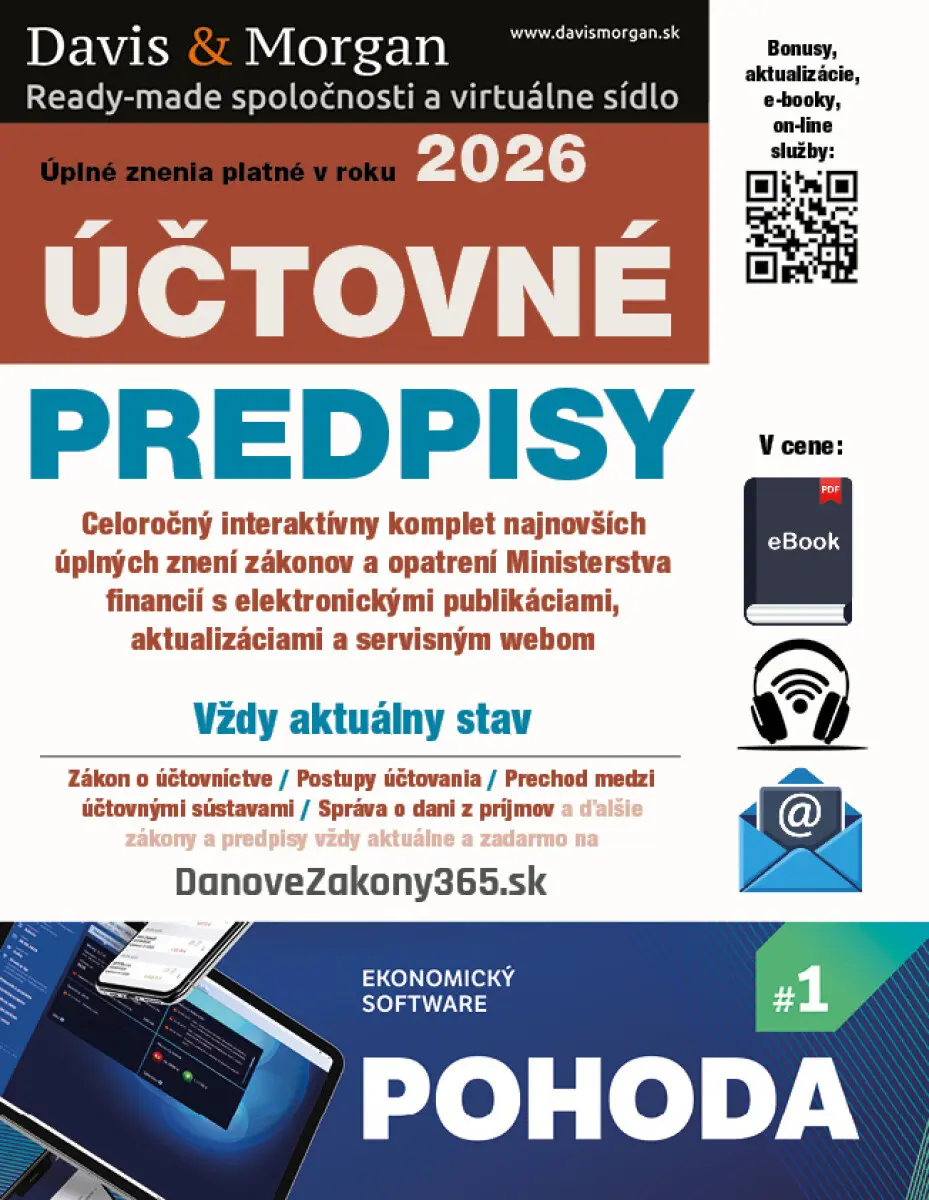 Účtovné predpisy 2026 - Redakčný