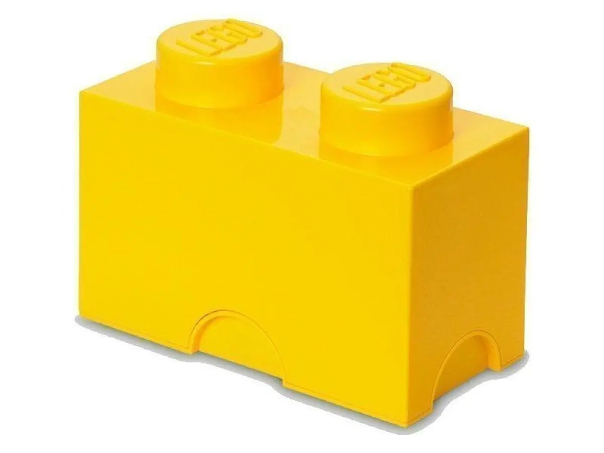 Lego® úložný box 2 - žlutá