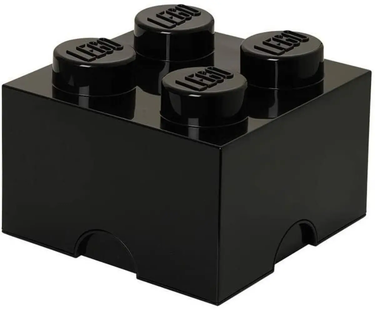 LEGO® Úložný box 25 x 25 x 18 cm Černý