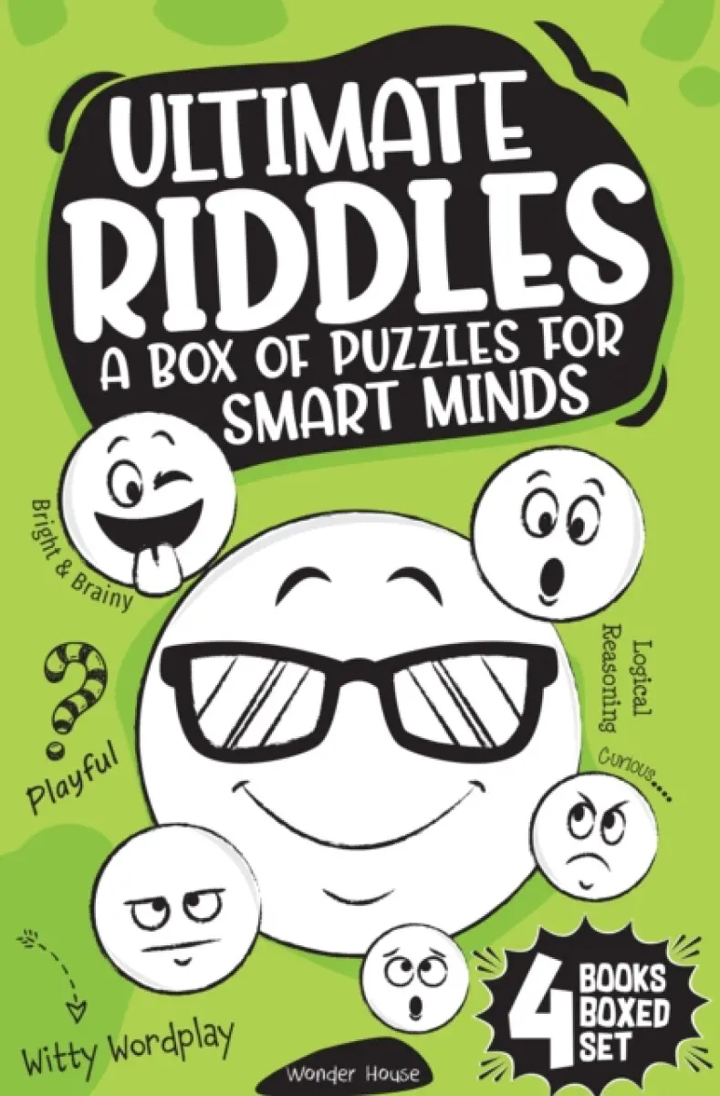 Ultimate Riddles (Boxed Set of 4 Books) - Wonder House Books