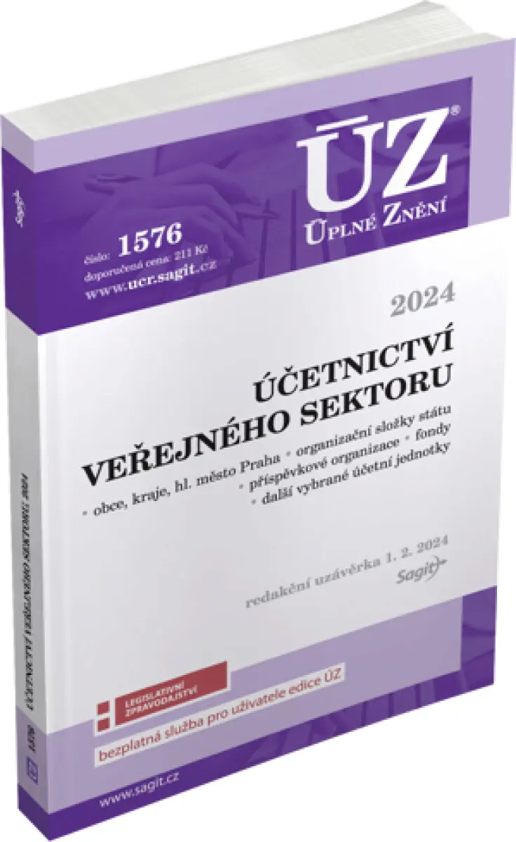 ÚZ 1672 / Účetnictví veřejného sektoru (obce, kraje, příspěvkové organizace, organizační složky stát