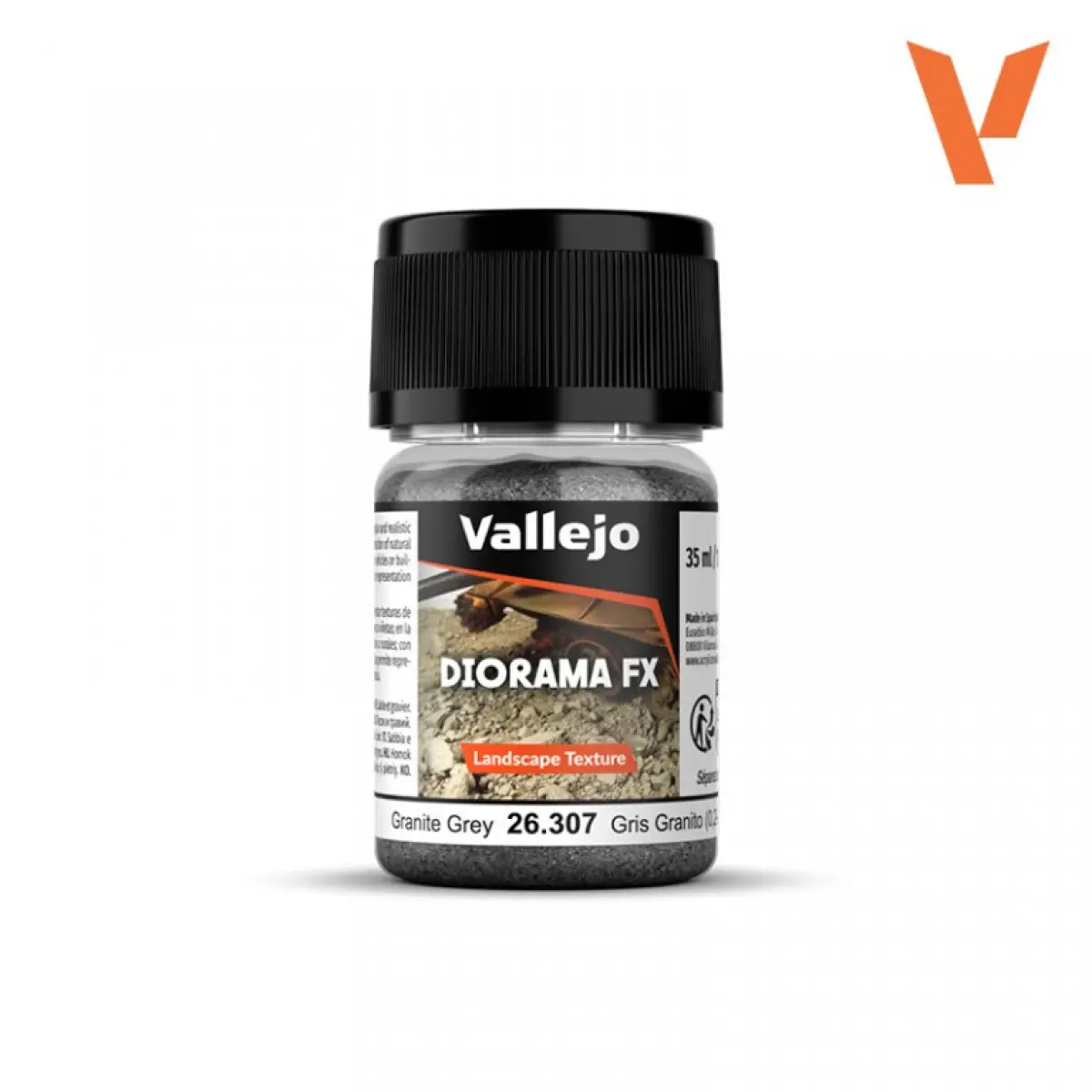 Vallejo Diorama FX 35ml – Granite Grey 0,2-0,6mm