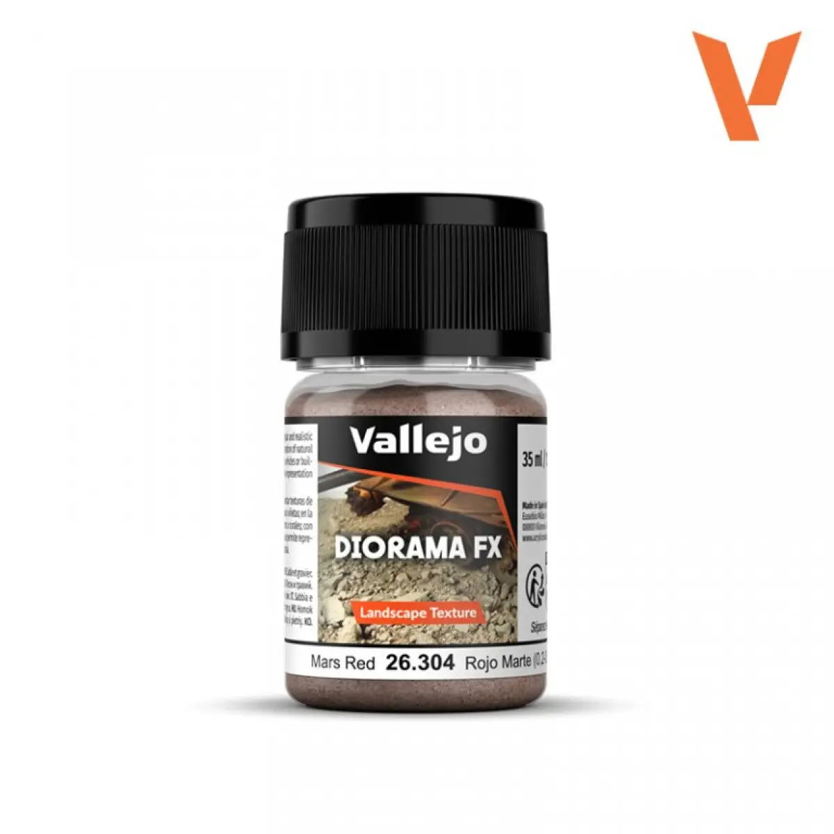 Vallejo Diorama FX 35ml – Mars Red 0,2-0,6mm