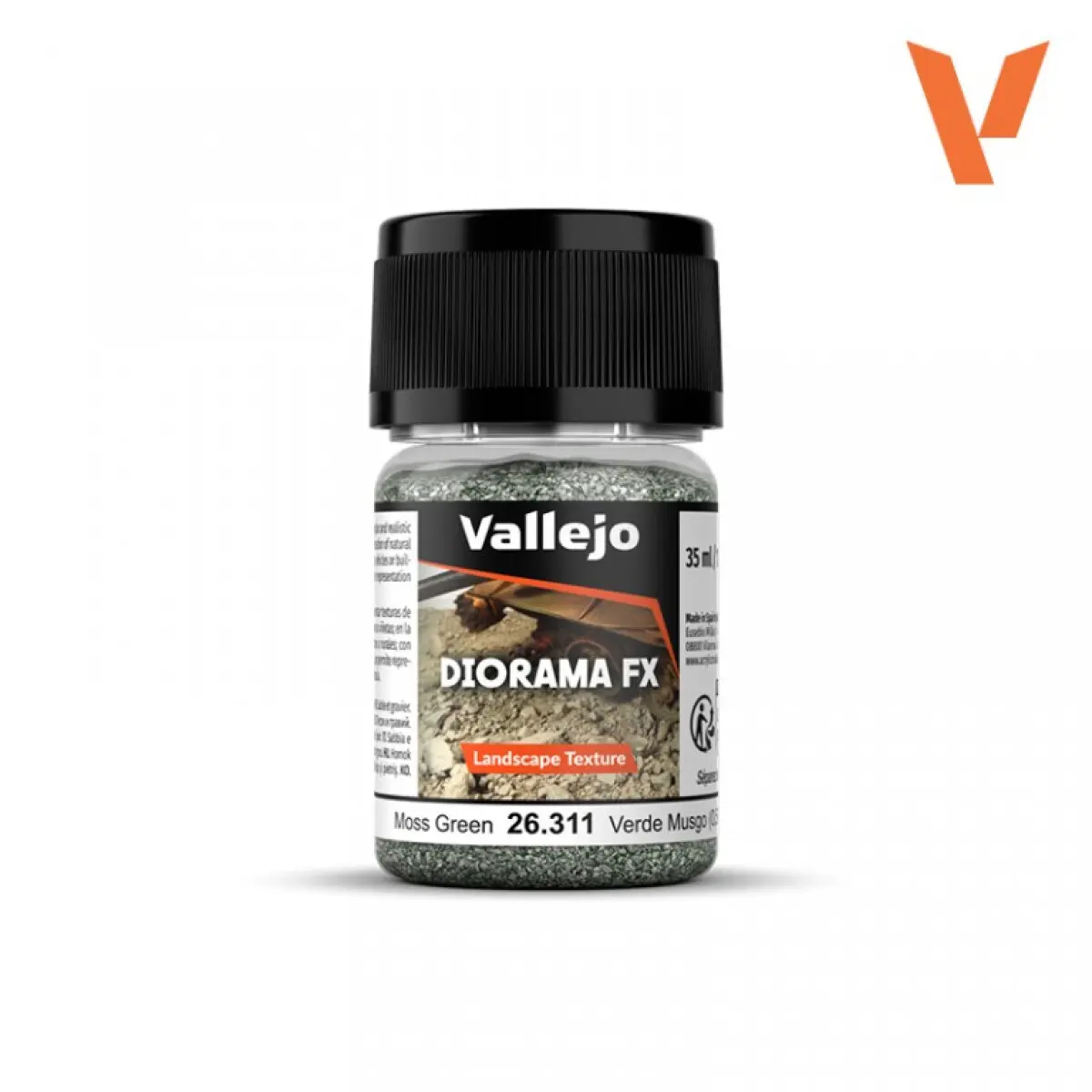 Vallejo Diorama FX 35ml – Moss Green 0,5-2mm