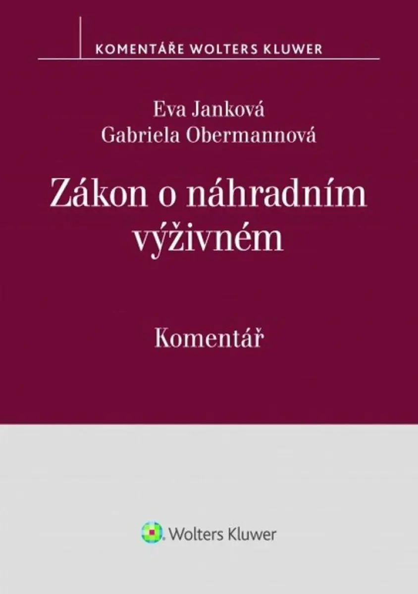 Zákon o náhradním výživném - Eva Janková