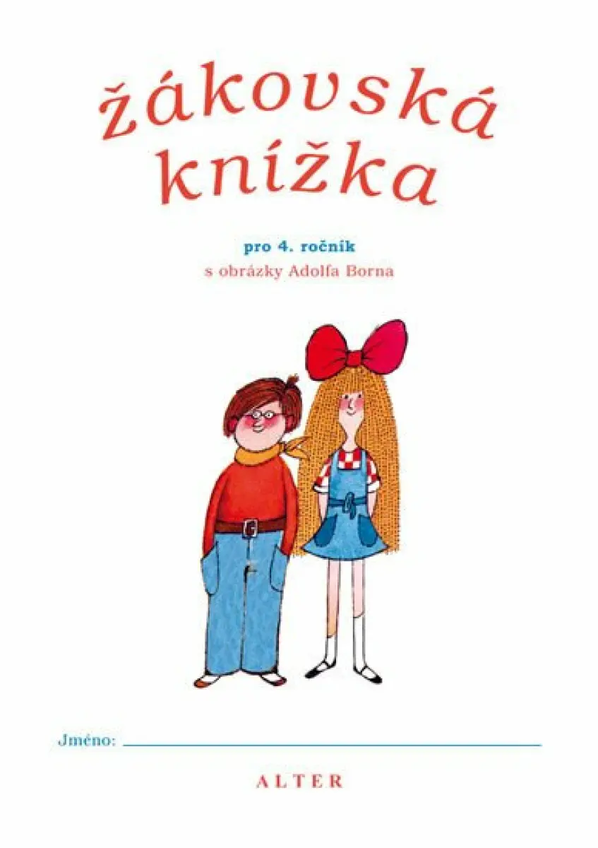 Žákovská knížka pro 4. ročník ZŠ - Adolf Born - kniha z kategorie 1. stupeň