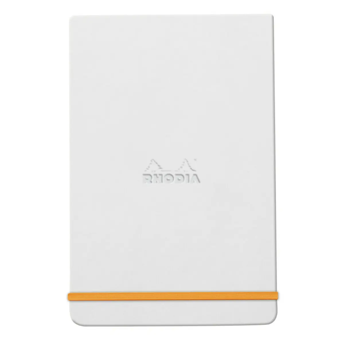 Zápisník Rhodia s pevnými deskami 9x14cm – White