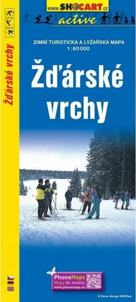Žďárské vrchy 1:60 000 (Turistická mapa zimní)