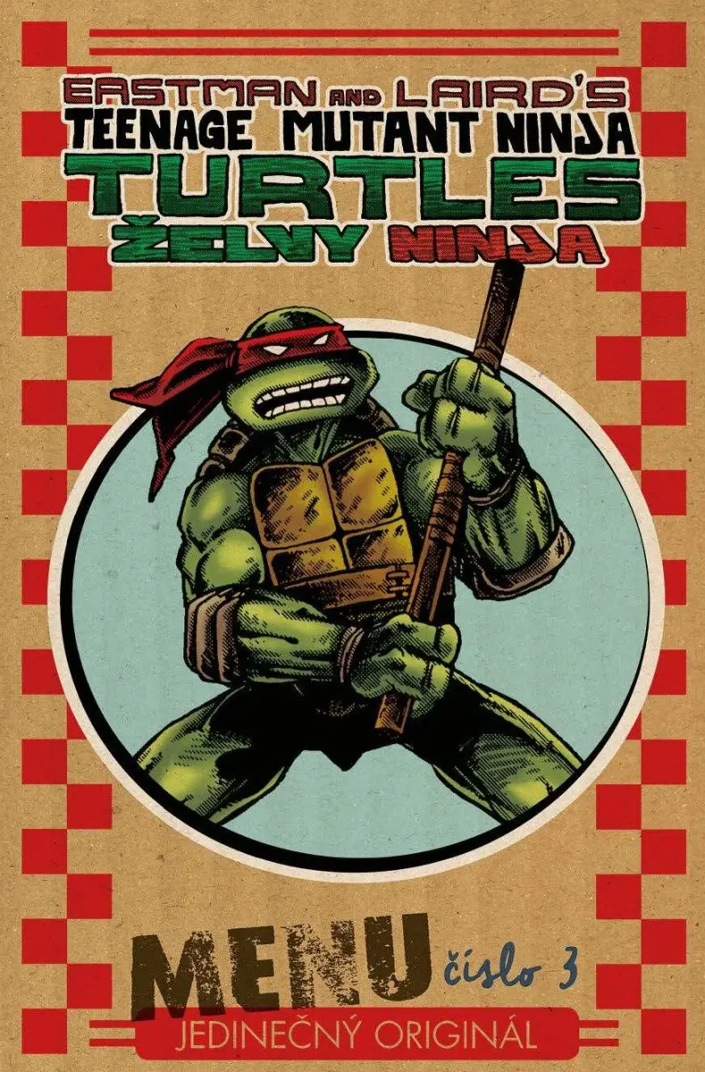Želvy Ninja - Menu číslo 3 - Peter Laird, Kevin Eastman