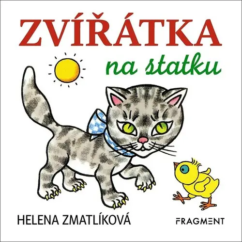 Knížka leporelo CZ text - Zvířátka na statku