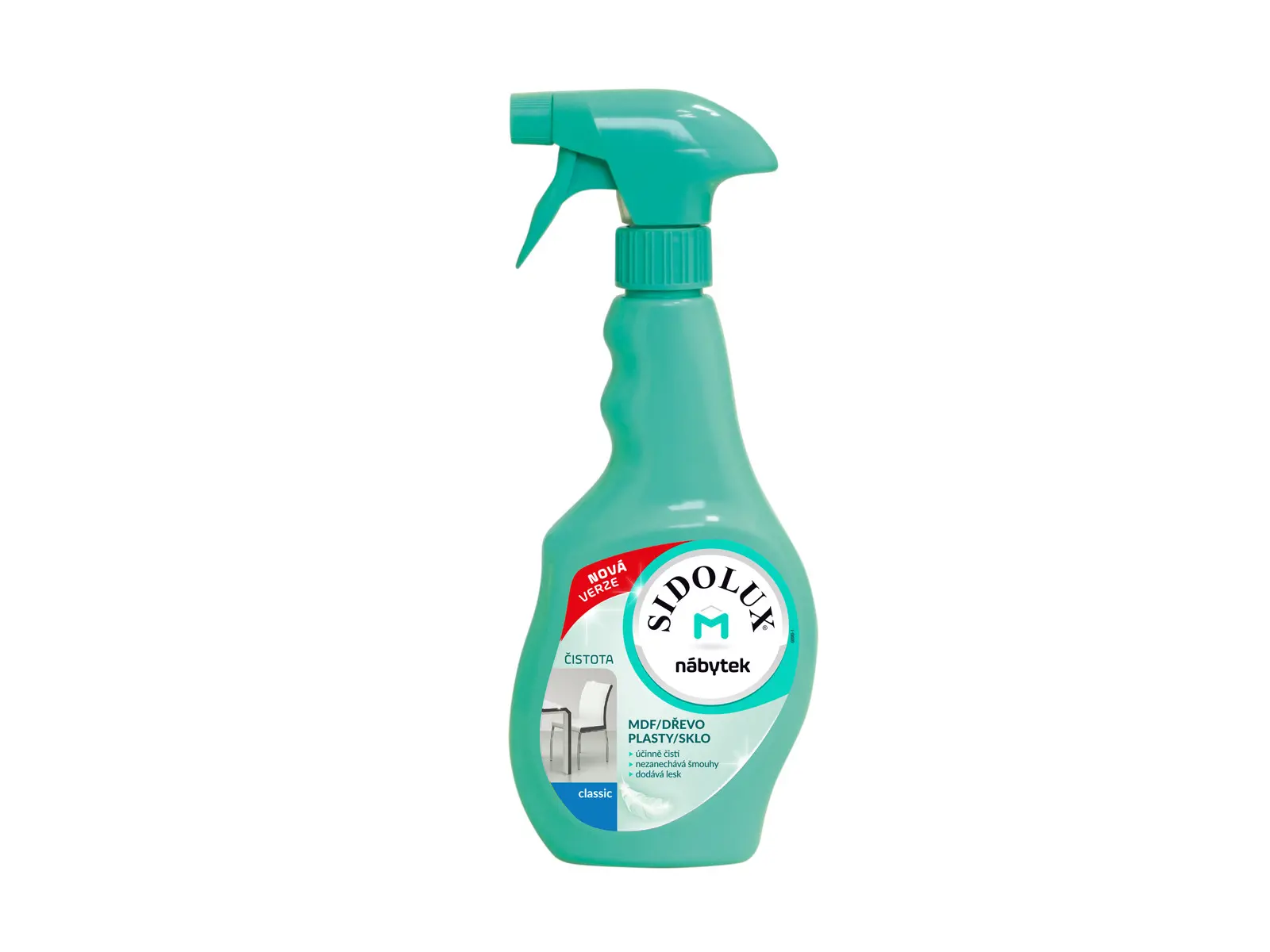 Sidolux M - Proti prachu - rozprašovač - Marseillské mýdlo 400ml