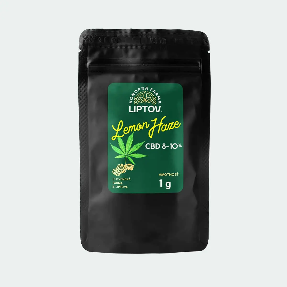 Konopná farma Liptov Liptovský dárkový předmět Lemon Haze 1g