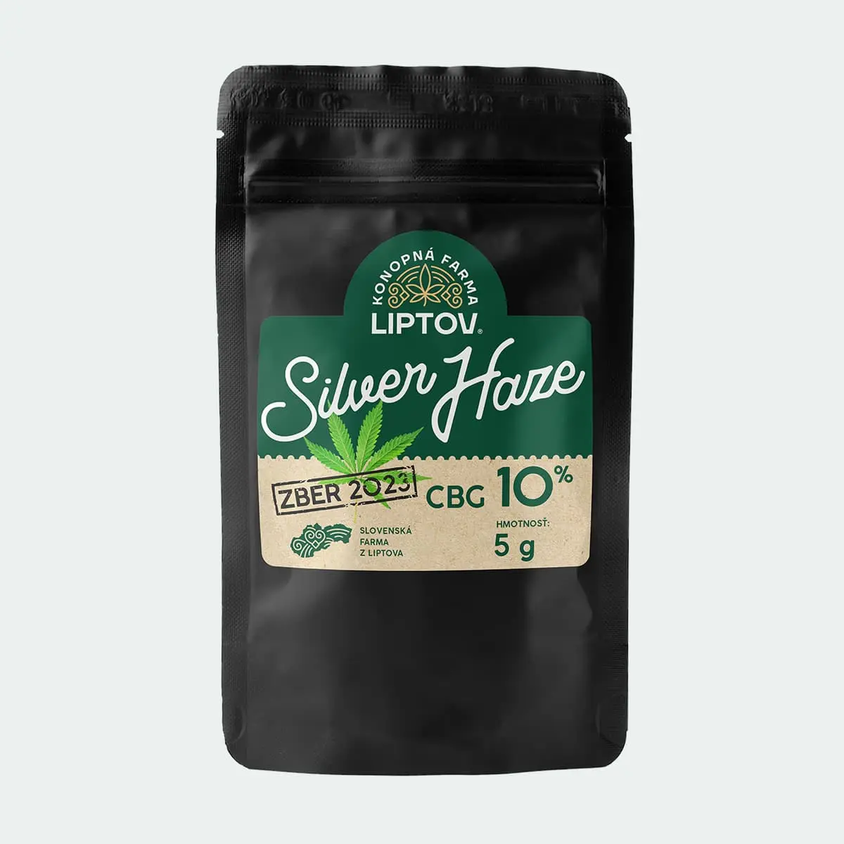 Konopná farma Liptov Liptovský dárkový předmět Silver Haze 5g