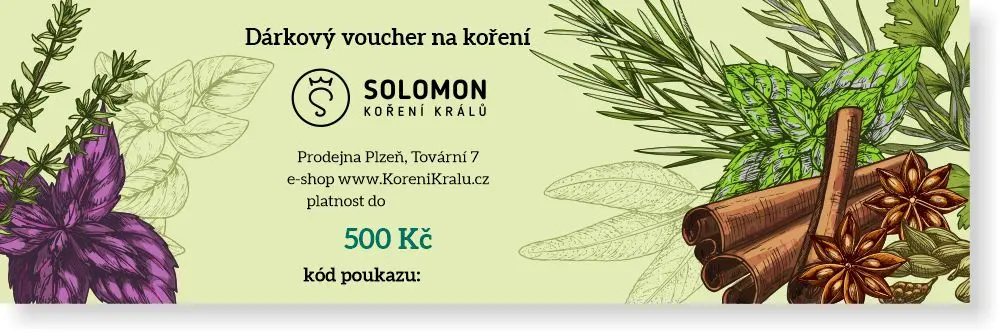 Dárkový poukaz 500 Kč