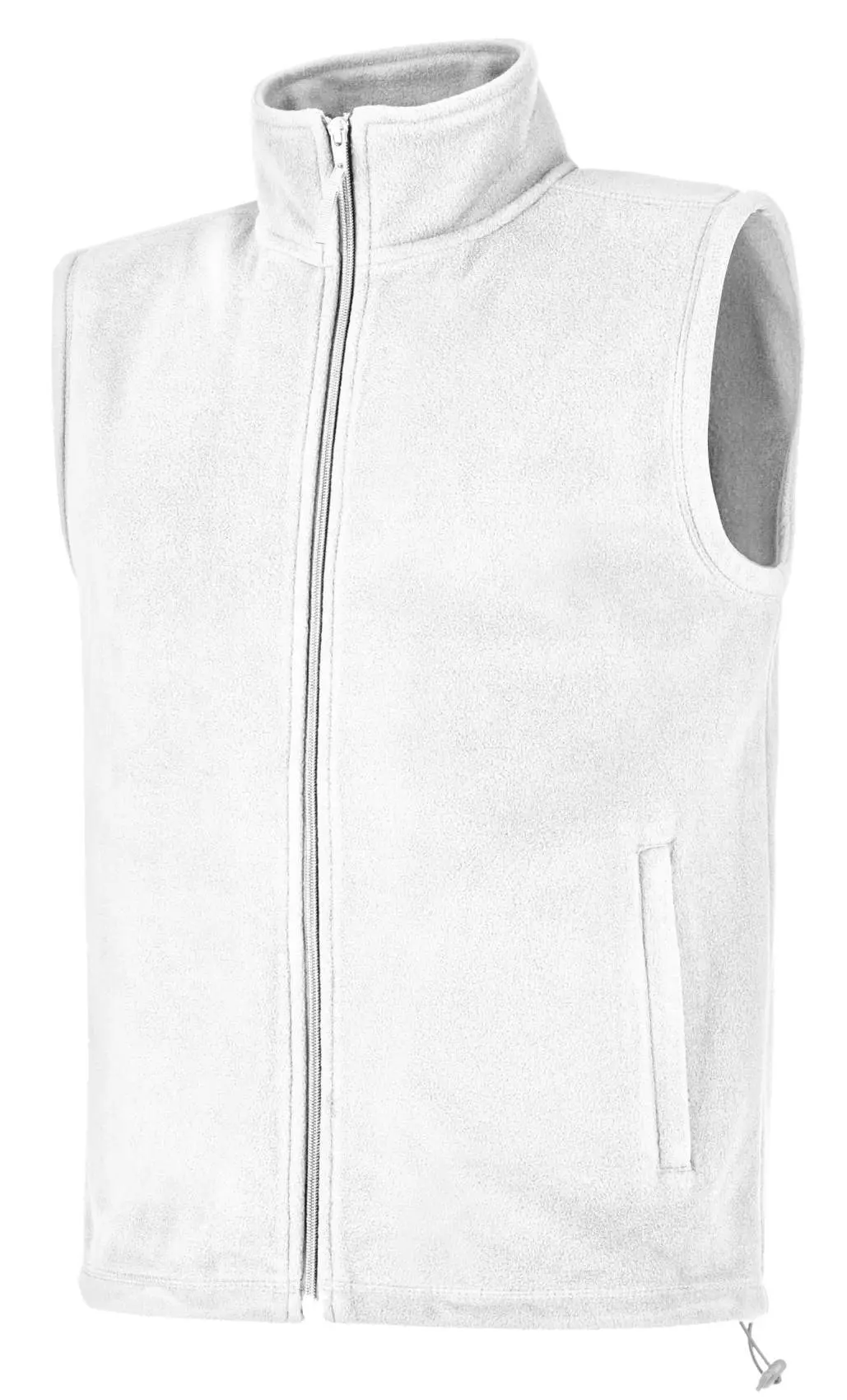 Fleecová vesta bílá unisex Jada