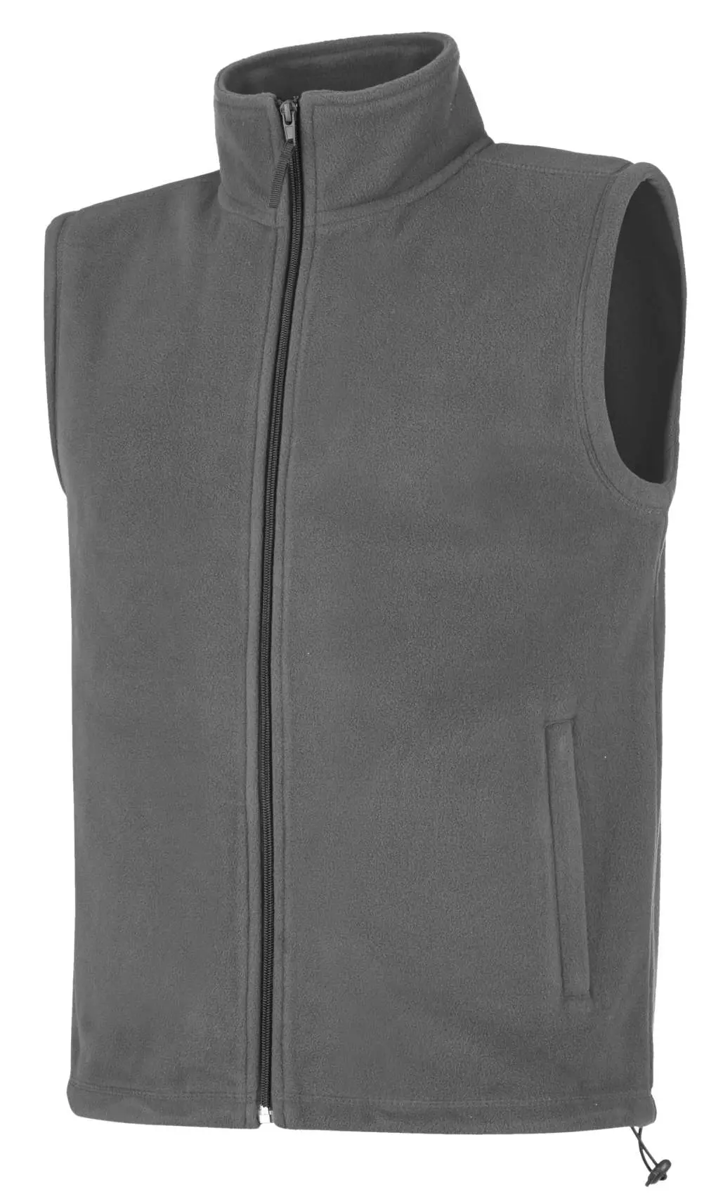 Fleecová vesta tmavě šedá unisex Jada