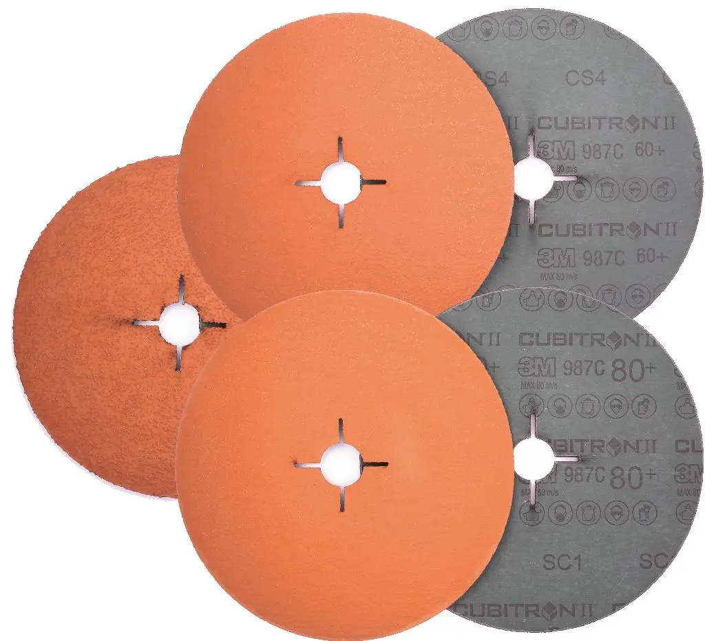 3M Cubitron II 987C fíbrový disk 115x22 zrnitost P36