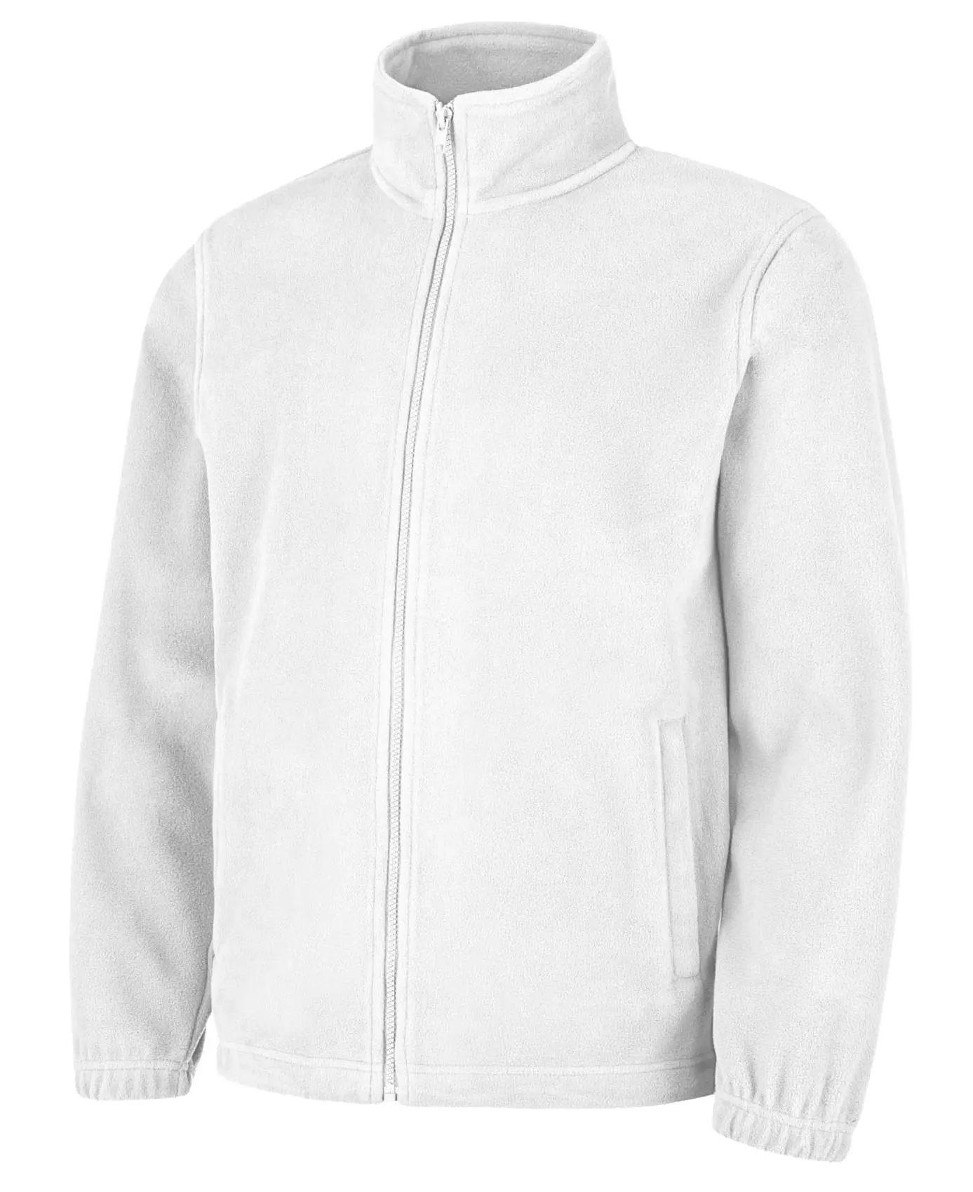 Blatana fleecová mikina bílá unisex