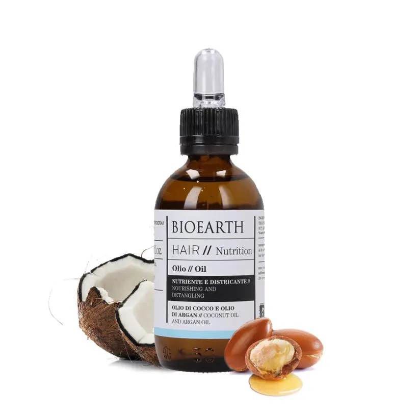 BIOEARTH HAIR NUTRITION Výživný olej na vlasy pro snadné rozčesávání 50ml