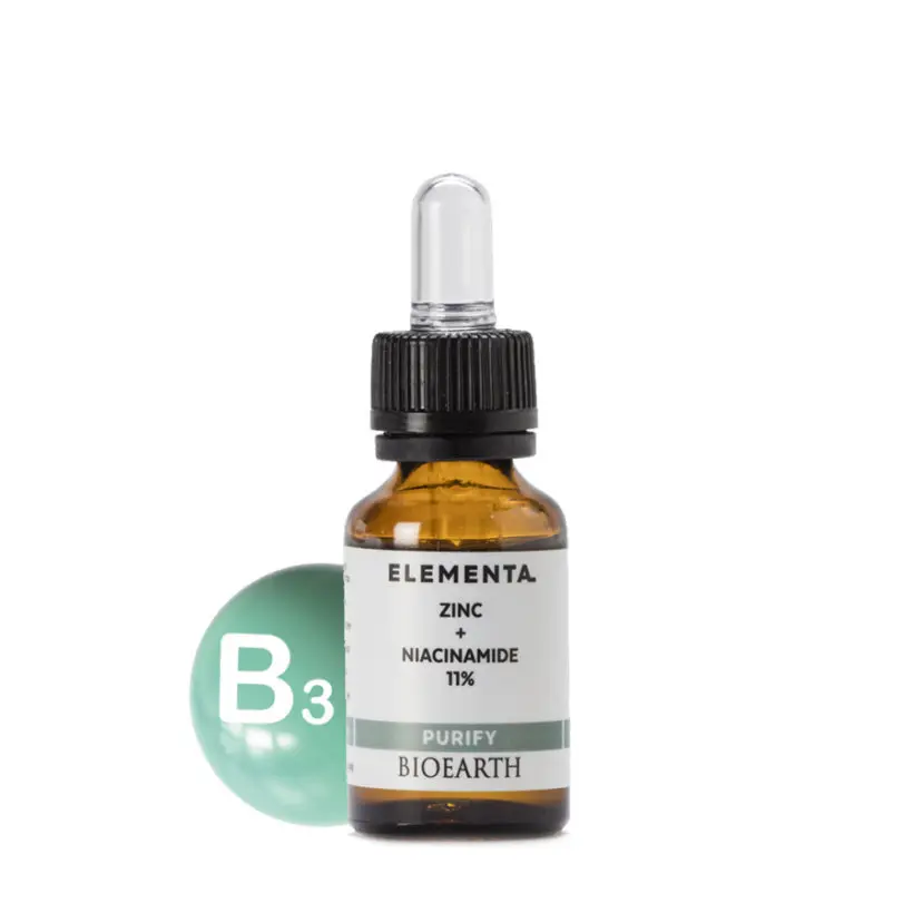 BIOEARTH Elementa sérum: Zinek a niacinamid 11% 15ml