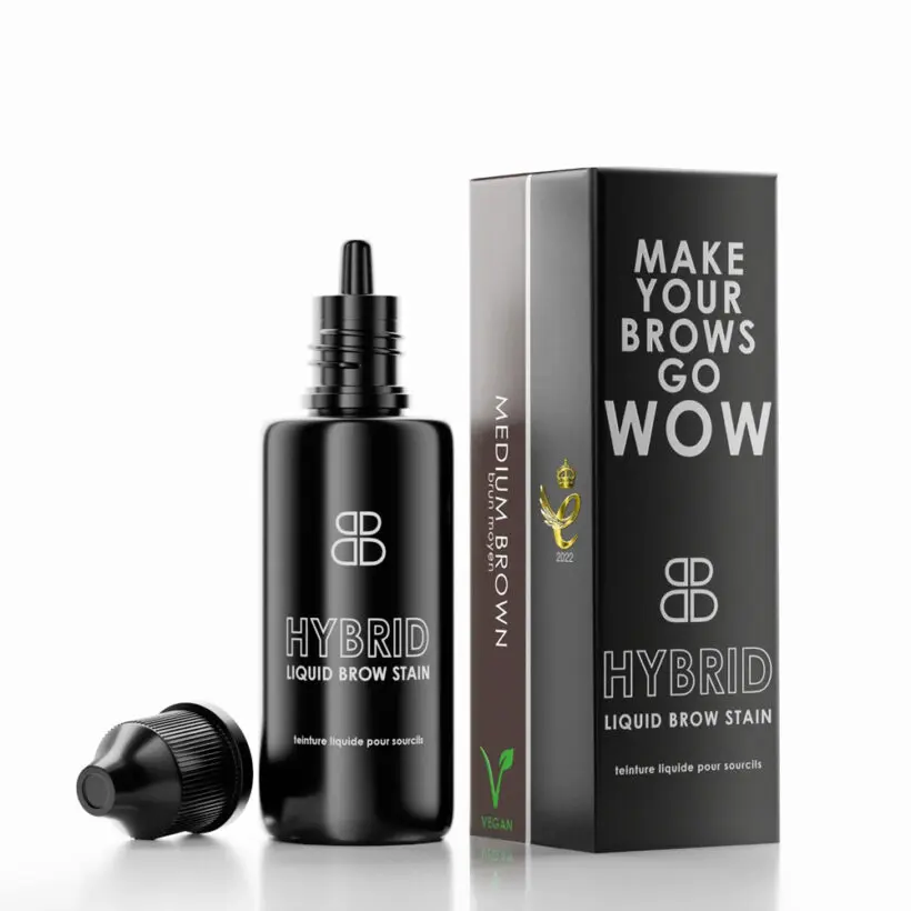 Beautiful Brows Hybridní barva na obočí Medium brown 15ml