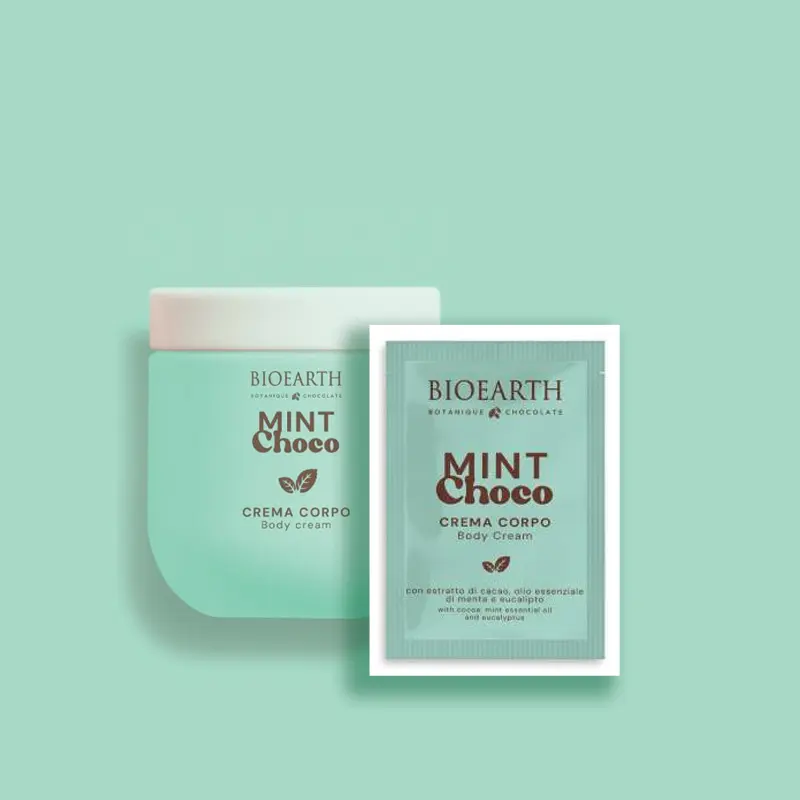 Vzorek: MINT CHOCO Hydratační tělový krém 10ml