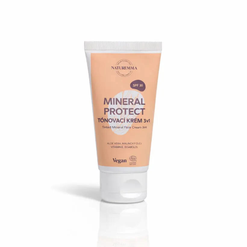 NATUREMMA MineralProtect tónovací ochranný krém 3v1 SPF30 50ml