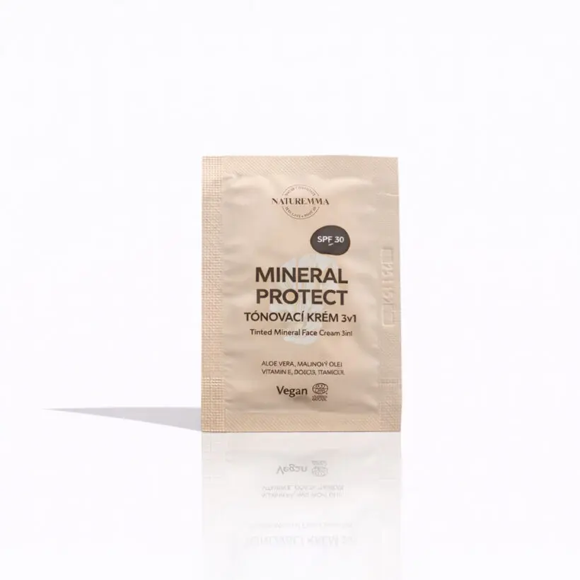 NATUREEMMA Vzorek: MineralProtect tónovací krém 3v1 3ml