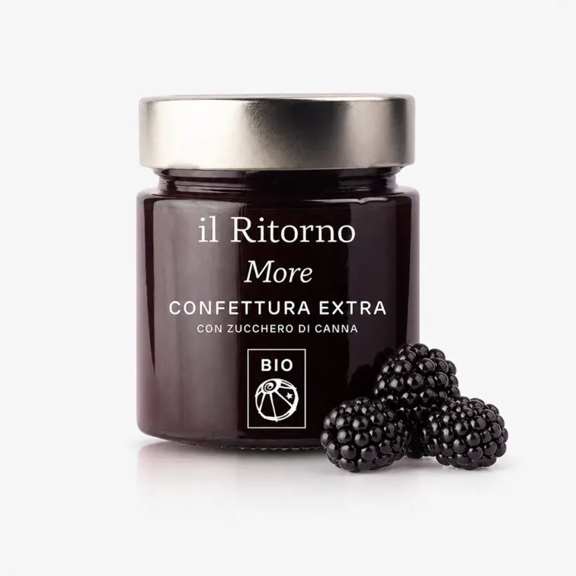 IL RITORNO Horská BIO marmeláda: ostružina 220g