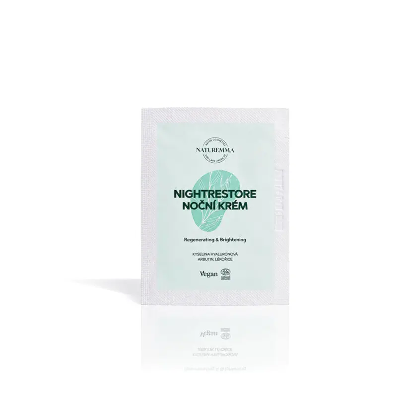 NATUREMMA Vzorek: NightRestore regenerační a rozjasňující noční krém 3ml