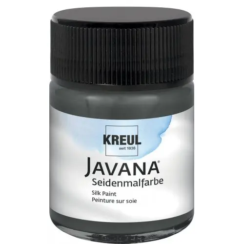 Kreul Barva na hedvábí JAVANA 50 ml ČERNÁ