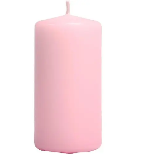 Creative Svíčky sada 6 ks SVĚTLÁ ČERVENÁ