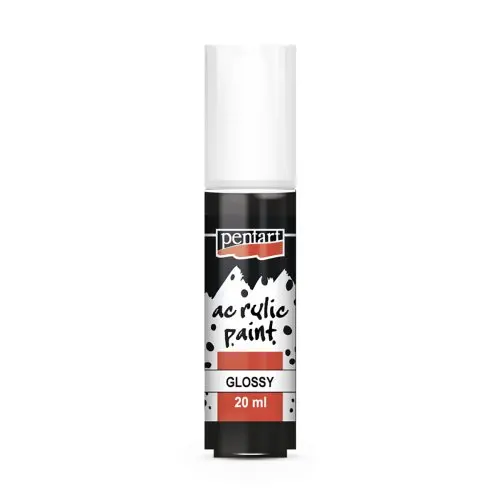 Pentart Akrylová barva lesklá PENTART 20 ml ČERNÁ