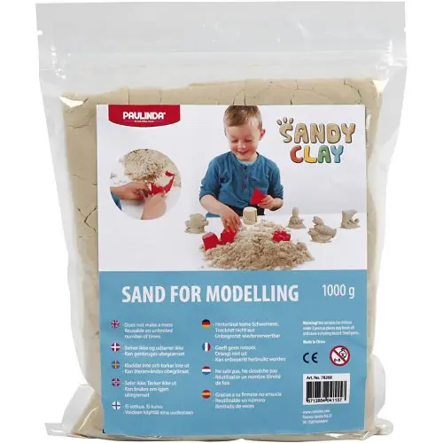 Creative Kinetický písek Sandy Clay – magický tekutý písek 1 kg
