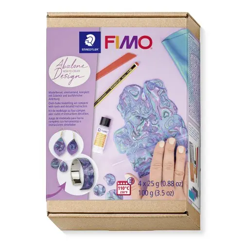 Staedtler FIMO Soft sada Jak vyrobit ABALONE DESIGN