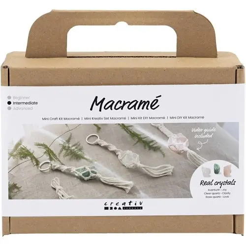 Creative Sada macramé PŘÍVĚSKY NA KLÍČE