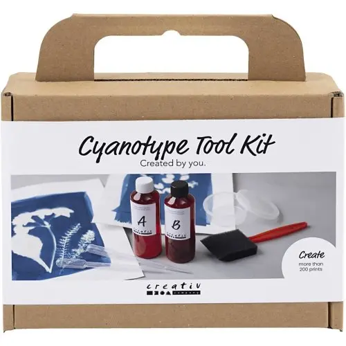 Creative Modrobílá Kyanotypie - základní sada