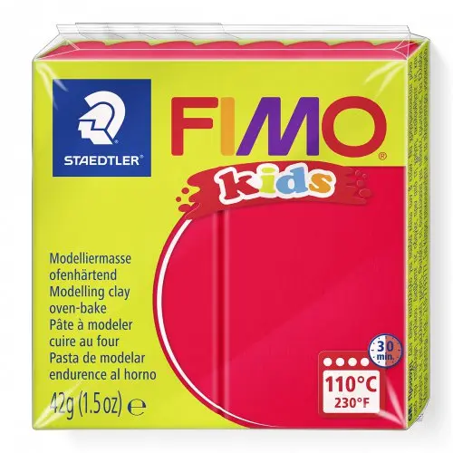 Staedtler FIMO Kids 42g (8030-2) červená - 1 ks