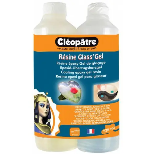 Cleopatre Křišťálová pryskyřice CLEOPATRE 720 ml GLASS LACK