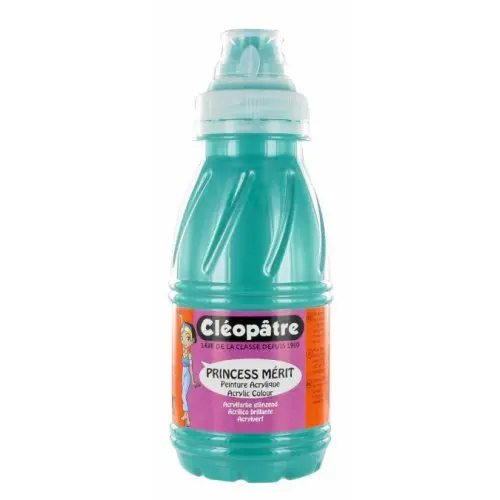 Cleopatre Akrylová barva CLEOPATRE 250 ml PERLEŤOVÁ ZELENÁ
