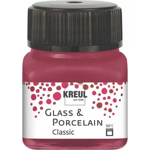Barva na porcelán HOBBY Line Porcelain Brillant 160 ° C - Granat Red