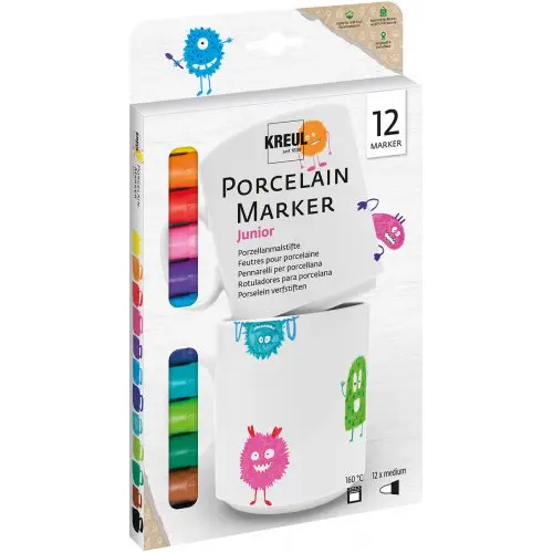 Sada fixů na porcelán 12 ks