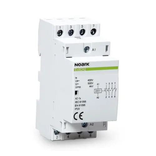 Instalační stykač NOARK Ex9CH20 22 220/230V 50/60Hz 20A 2NC+2NO 102410