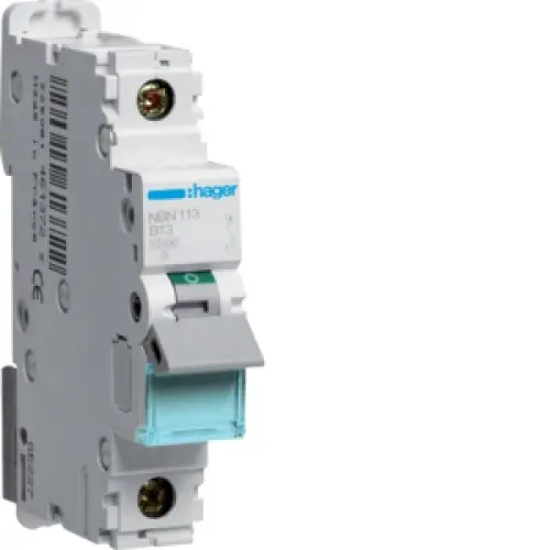 Jistič Hager NBN113 10 kA B 13 A