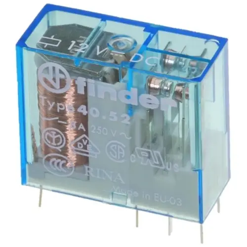 Relé 12V 2 x 230V / 5A G2R2-12V DC Finder